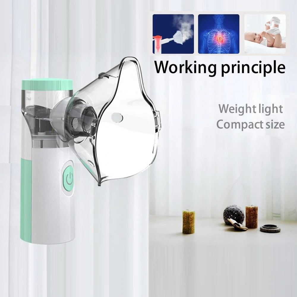 W303 Handheld Portable Mist Machine Silent Inhaler Adult Children Inhalator for Home Travel Use - 4