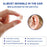 F23D3 Invisible CIC Hearing Amplifier 16 Channels Noise Reduction Wireless Hearing Aid for Elderly Deaf, Single Ear - Left Ear - 4