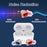F50D2 Invisible In-Ear Digital Hearing Aid Elderly Noise Reduction Hearing Amplifier (1 Pair) - 5