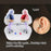 F50D2 Invisible In-Ear Digital Hearing Aid Elderly Noise Reduction Hearing Amplifier (Single Ear) - Red / Right Ear - 4