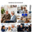 GM-955 In-Ear Hearing Aid Invisible High Power Smart Noise Reduction Voice Amplifier with Charging Case for Elderly - Beige - 4