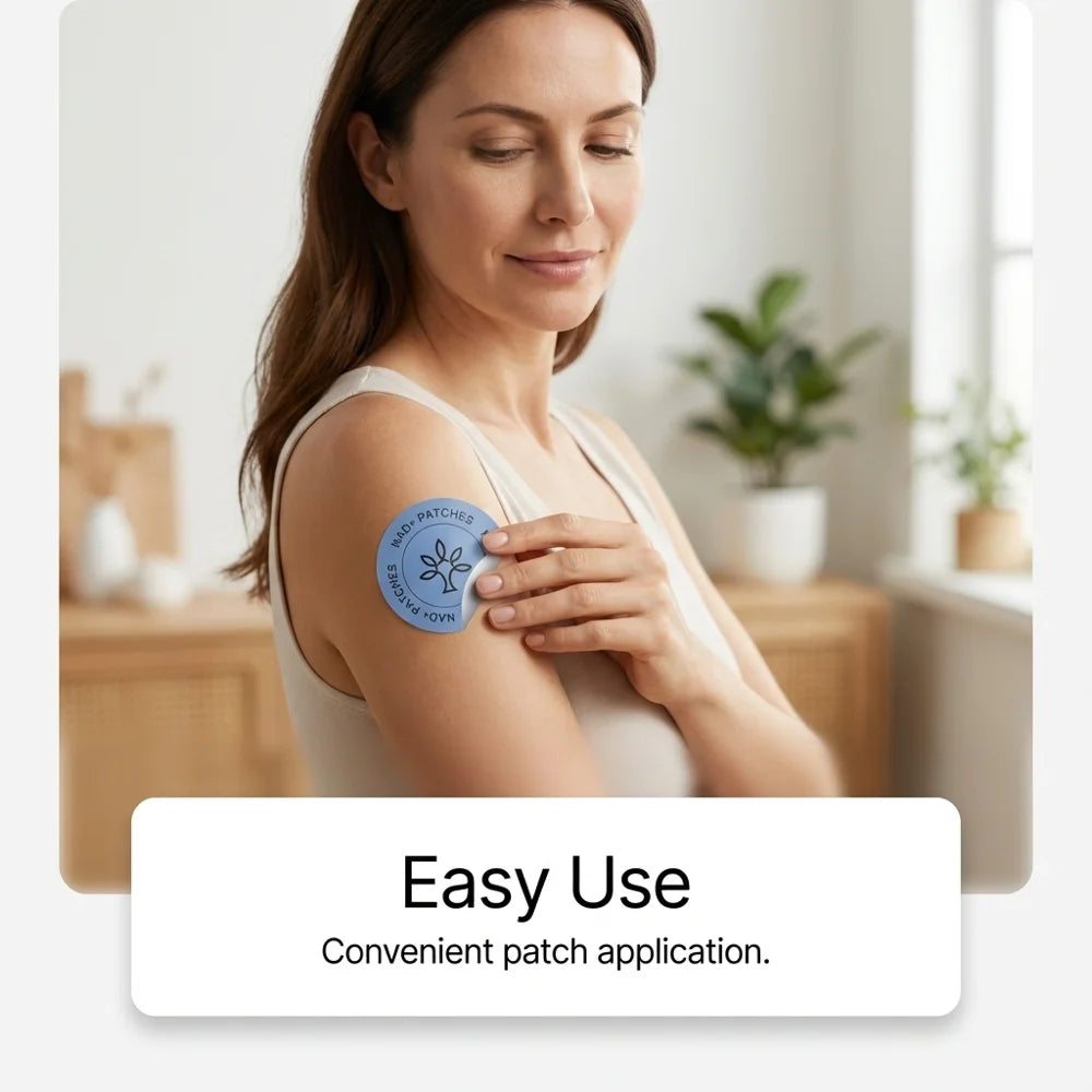 AMZ 30Pcs Body Care Patches NAD+ Anti-Aging Management Gentle Formula Breathable Health Care Patches - 30Pcs - 3