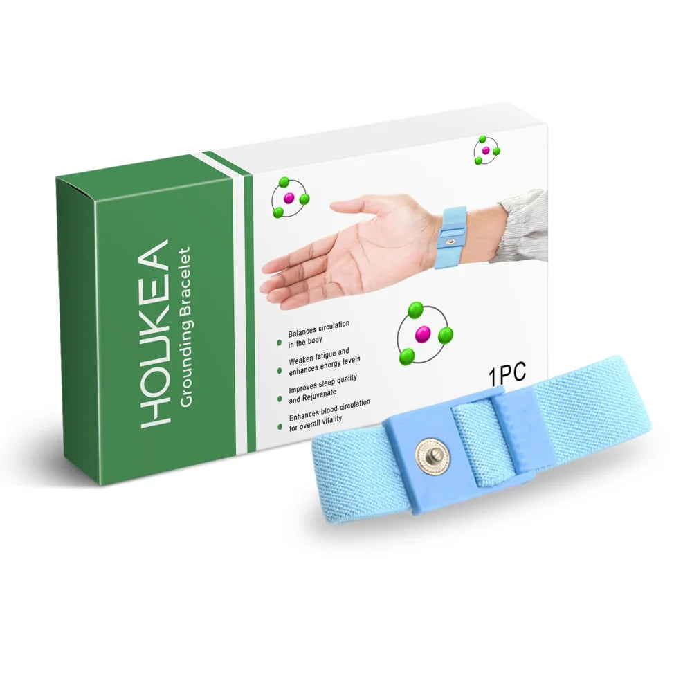 HOUKEA Body Care Bracelet Adjustable PVC Wellness Wristband for Men Women Daily Wear - 1