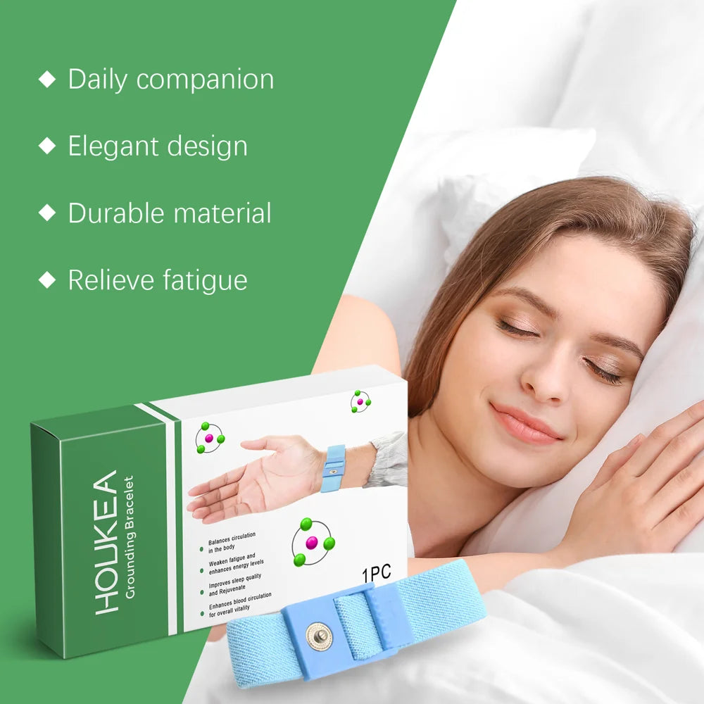 HOUKEA Body Care Bracelet Adjustable PVC Wellness Wristband for Men Women Daily Wear - 6