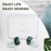 SR02 One Pair Magnetic Charging Hearing Aids Rechargeable Sound Amplifiers Hearing Aid Devices Headsets with Charging Case for Seniors, Adults - 2