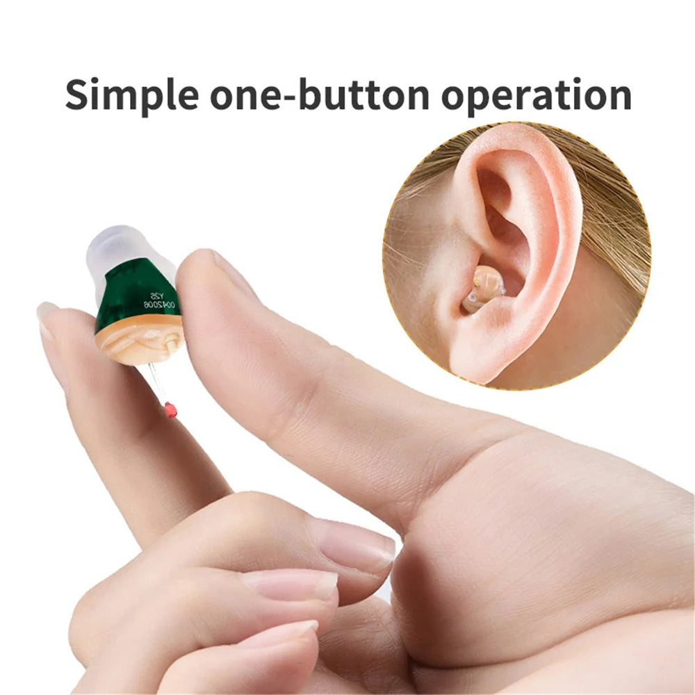 Y25 Left Ear Ergonomic Design WDRC 10-Channel Digital Hearing Aid Elderly Senior People Sound Amplifier Hearing Aid Tool for Deaf People - 7