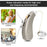 ST01 Left Ear Elderly People Sound Amplifier Deaf People Rechargeable Hearing Aid Ear-Back Type Headset Helping to Aid Hearing - 7