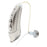 SF101 Left Ear Bluetooth-compatible Hearing Aid 10-Channel Sound Amplifier Digital RIC Sound Amplification Device with 6 Earplugs for Elderly / Deaf People - Pearl Grey - 1
