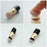 3-in-1 Makeup Brush Foundation Loose Powder Brush Sponge Egg Portable Makeup Tool - 7
