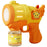 333-18 Bubble Machine Toy Electric Handheld Automatic Multi-Hole Bubble Gun for Kids - Yellow - 1