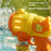 333-18 Bubble Machine Toy Electric Handheld Automatic Multi-Hole Bubble Gun for Kids - Yellow - 6