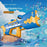 Kids Shark Electric Bubble Gun 24 Holes Automatic Light-Up Bubble Machine USB Rechargeable with Bubble Solution Bottle - Blue - 2