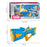 Kids Shark Electric Bubble Gun 24 Holes Automatic Light-Up Bubble Machine USB Rechargeable with Bubble Solution Bottle - Blue - 6