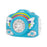 333-61 Electric Rechargeable Camera Bubble Machine Kids Camera-Shaped Bubble Maker Toy with Lights Music Effects - Blue - 2