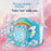 333-61 Electric Rechargeable Camera Bubble Machine Kids Camera-Shaped Bubble Maker Toy with Lights Music Effects - Blue - 3