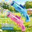 6601-36 Electric Bubble Gun Multi-Hole Gatling Bubble Maker LED Light Kids Toy with 60ml Bubble Solution for Outdoor - Pink - 5