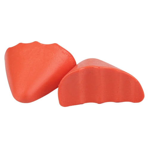 001 Shoe Toe Stopper Adjustable Filler Pads PU Foam Cushion For Loose Fitting Shoes  /  Prevent Heel Slippage - Orange  /  Pointed Toe - 1
