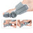 008 1Pc Adjustable Bunion Corrector Foot Hallux Valgus Brace Rotatable Toe Separator Straightener - Grey - 5