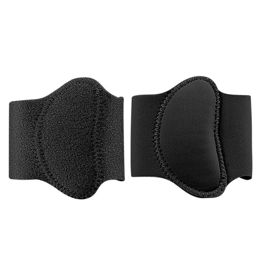 1 Pair Arch Support Insoles Orthopedic Foot Cushion Plantar Fasciitis Relief Adjustable Wrap - Black - 1