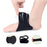 1 Pair Arch Support Insoles Orthopedic Foot Cushion Plantar Fasciitis Relief Adjustable Wrap - Black - 4