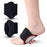 1 Pair Arch Support Insoles Orthopedic Foot Cushion Plantar Fasciitis Relief Adjustable Wrap - Black - 6