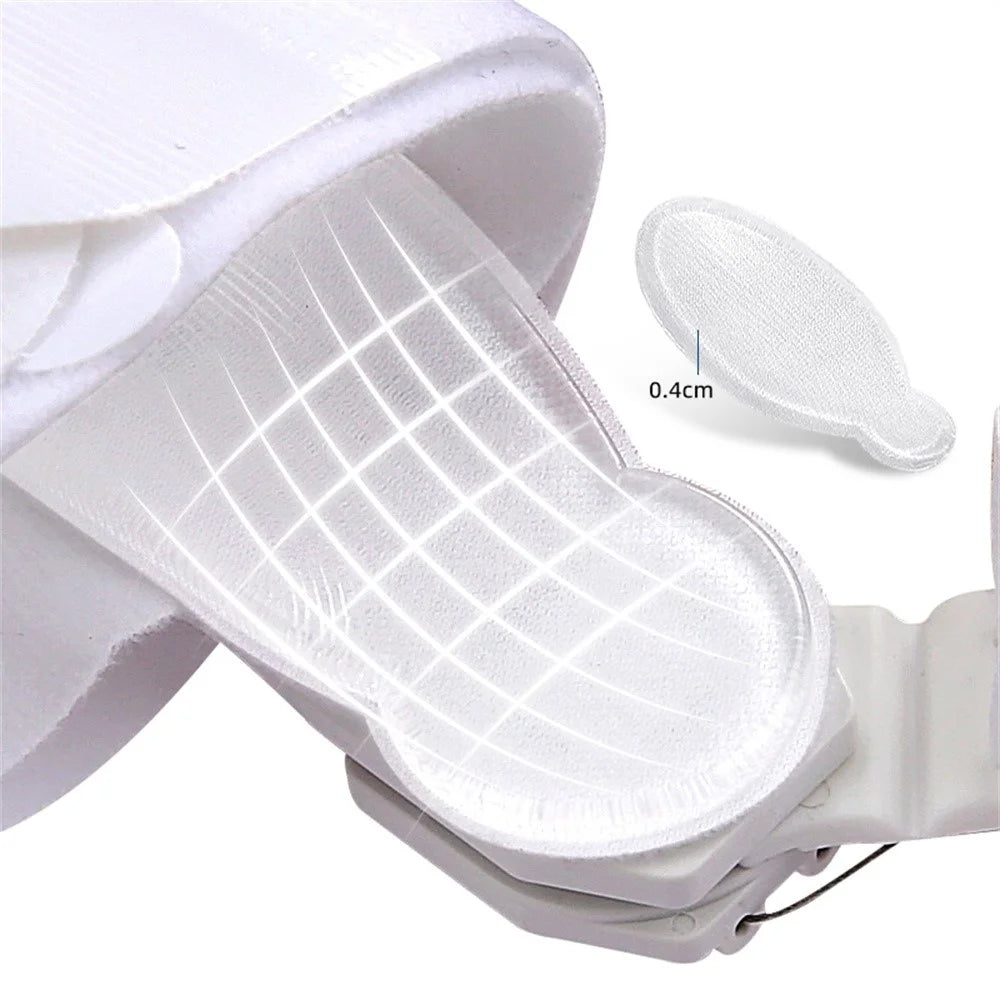 004 Adjustable Day and Night Bunion Corrector Toe Separator with Rotating Knob - White - 6