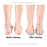 039 1 Pair Size L Magnetic Arch Support Insoles Half Length TPR Shock Absorbing Orthotic Insert Pad - Grey - 5