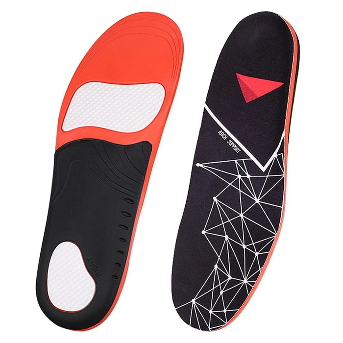 068 1 Pair Plantar Fasciitis High Arch Support Insoles Arch Support Shoe Inserts for Flat Feet, Size L - 1
