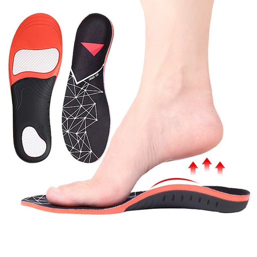 068 1 Pair Plantar Fasciitis High Arch Support Insoles Arch Support Shoe Inserts for Flat Feet, Size XL - 2
