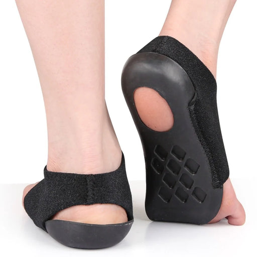069 1 Pair Orthopedic Arch Support Insole with Arch Half Cushion for X / O Type Leg Wearable Shoe Heel Cover, Size L - 1