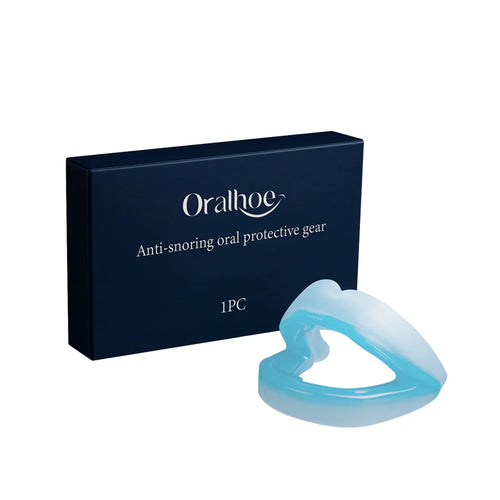 ORALHOE Anti-Snoring Oral Protective Gear Nighttime Teeth Grinding Mouth Guard for Comfort & Easy Breathing - 1
