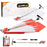 DIY Electric Paper Airplane Kids Toy Motorized Folding Airplane Model with Propeller - 1