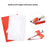DIY Electric Paper Airplane Kids Toy Motorized Folding Airplane Model with Propeller - 3