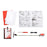 DIY Electric Paper Airplane Kids Toy Motorized Folding Airplane Model with Propeller - 7