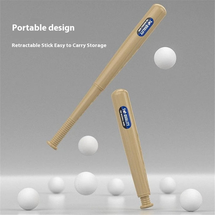 Kids Baseball Training Aids Foot-Activated Sports Automatic Baseball Launcher Toy with 3 Balls - Green - 7