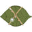 Leaf Shape Baby Play Mat Activity Gym Pad with Hanging Toys Sensory Development Gift - Green - 2