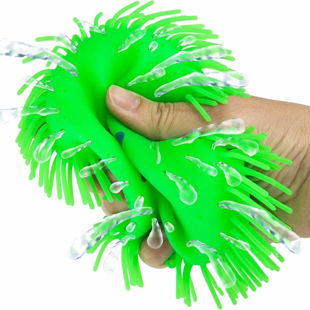 7 inch Flying Disk Water Absorbing Spraying Frisbee Soft TPR Beach Toy for Kids Family Water Games - Ramdon Color - 3