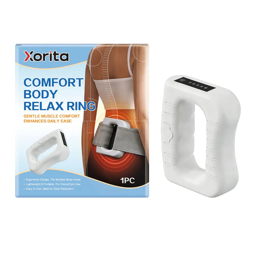 XORITA LCD Display Body Relax Ring 32dB Ultra Quiet Electric Massage Ring with Timer (without Strap) - 1Pc - 1