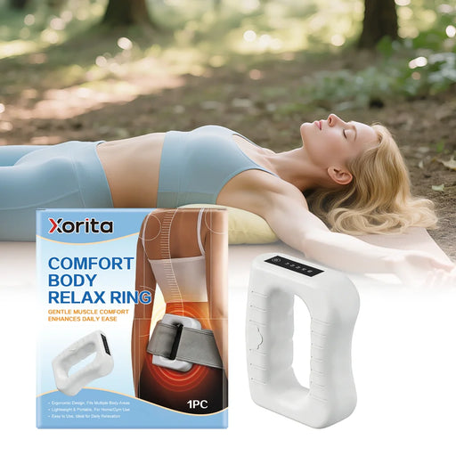 XORITA LCD Display Body Relax Ring 32dB Ultra Quiet Electric Massage Ring with Timer (without Strap) - 1Pc - 2
