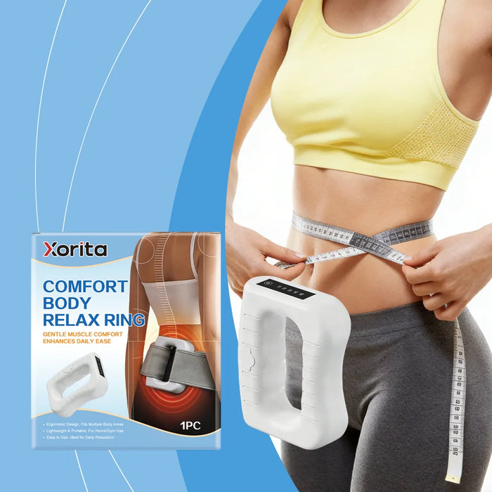 XORITA LCD Display Body Relax Ring 32dB Ultra Quiet Electric Massage Ring with Timer (without Strap) - 1Pc - 4