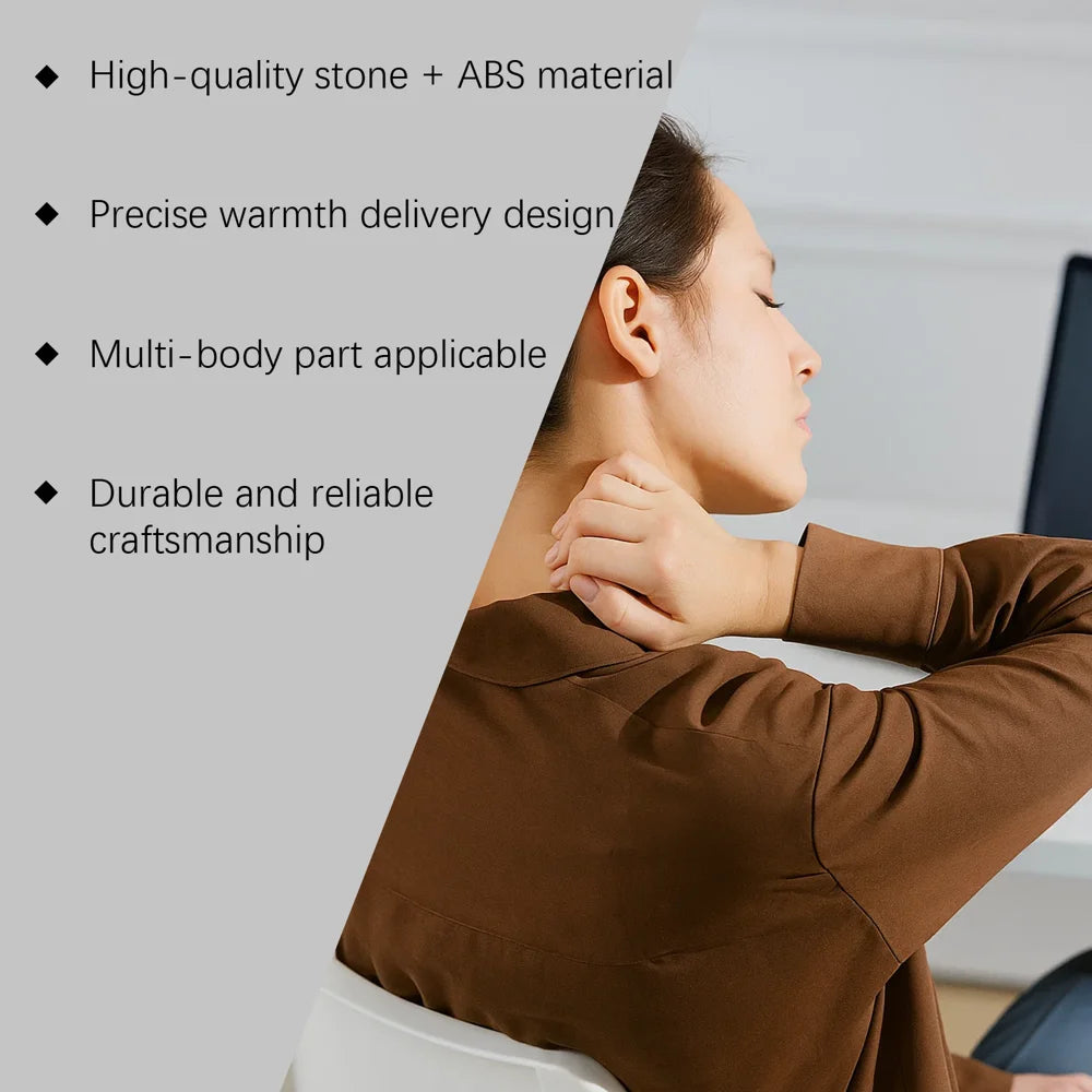 XORITA Bian Stone Smart Massage Board Intelligent Temperature Control Heat Therapy Mini Massager - 6