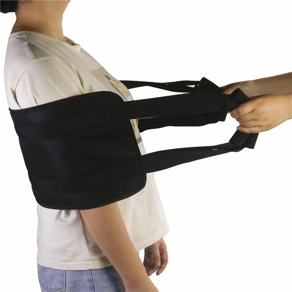Transfer Sling Padded Assist Gait Belt Patient Lifting Belt with Straps Mobility Standing Aid for Disabled, Elderly, Seniors, Injured - 2