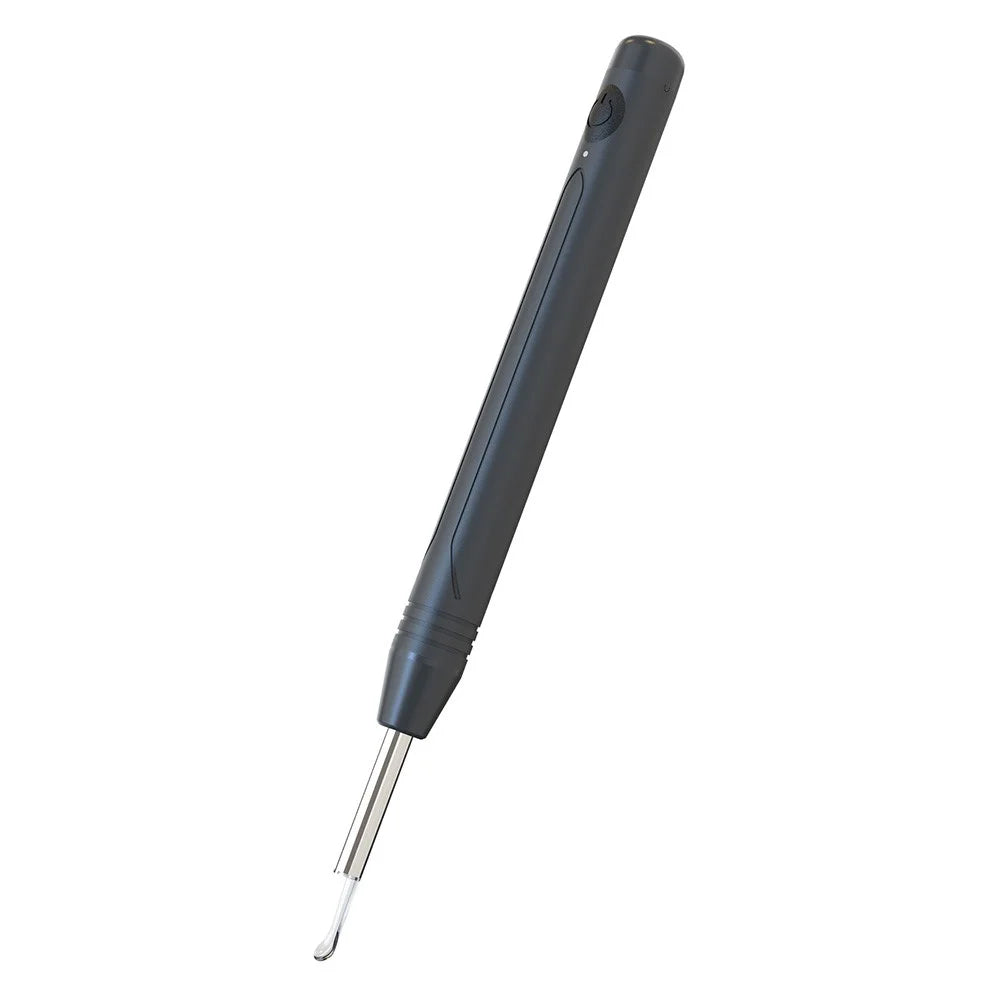 W1 Ear Wax Removal Tool Camera WiFi Ear Cleaning Kit Ear Pick with LED Light- Black - 1