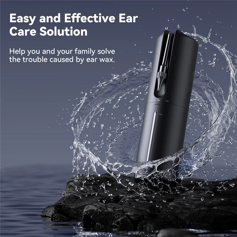 W60 Portable Electric Ear Wax Removal Device IP67 Waterproof Ear Washer Cleaning Tool - 2