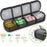 28057 Weekly Pill Organizer 7-Day Portable 28 Grids Large Daily Pill Box PP+ABS Medicine Organizer (No FDA Certificate, BPA Free) - 5