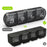 28057 Weekly Pill Organizer 7-Day Portable 28 Grids Large Daily Pill Box PP+ABS Medicine Organizer (No FDA Certificate, BPA Free) - 7