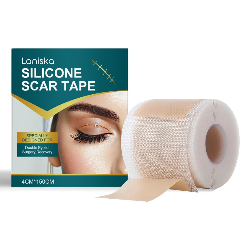 LANISKA Silicone Scar Treatment Sheets Medical Grade Scar Tape for Wrinkles, Surgical Scars, Keloid Scars - 1