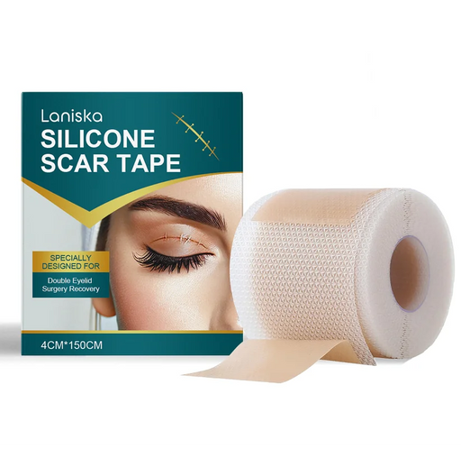 LANISKA Silicone Scar Treatment Sheets Medical Grade Scar Tape for Wrinkles, Surgical Scars, Keloid Scars - 1