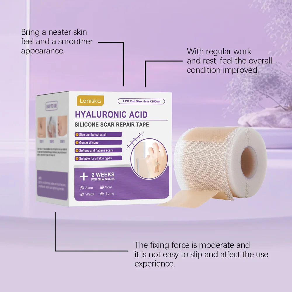 LANISKA Hyaluronic Acid Nano Microneedle Repair Tape Fade Pigmentation Skin Care Patch - 1 Roll - 5