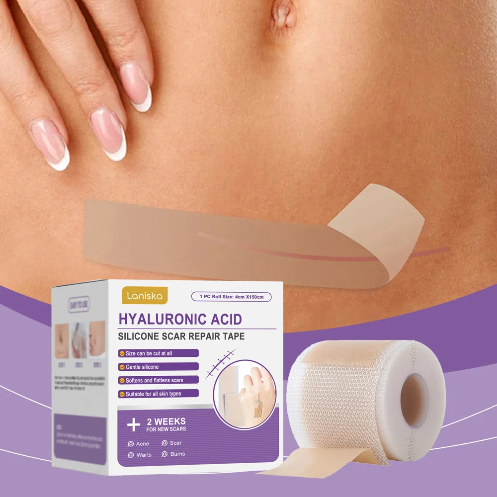 LANISKA Hyaluronic Acid Nano Microneedle Repair Tape Fade Pigmentation Skin Care Patch - 1 Roll - 7